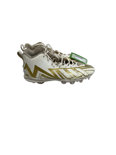 Used Adidas FREAK Adult FB Cleats White Senior 11.5 11692-S000135919