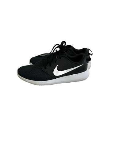 Used Nike ROSCHE Jr Golf Shoes Black Senior 7 11692-S000138428