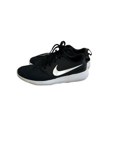 Used Nike ROSCHE Jr Golf Shoes Black Senior 7 11692-S000138428