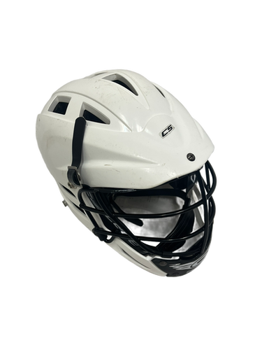 Used Cascade CS Lacrosse Helmet White One Size 11692-S000138779