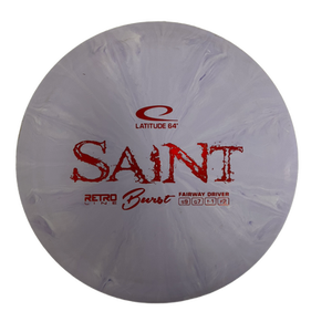 Used Latitude 64 RETRO SAINT Disc Golf Driver Purple 175g 11692-S000136295