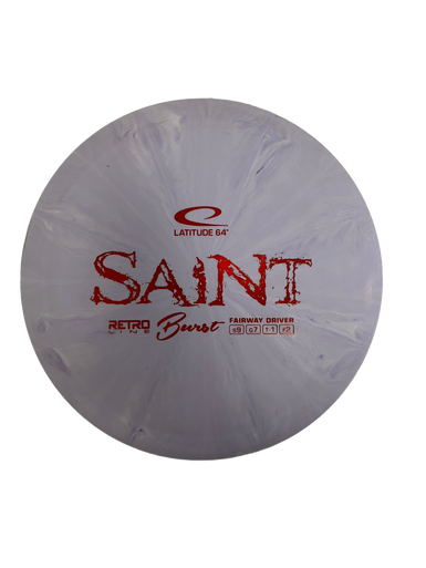 Used Latitude 64 RETRO SAINT Disc Golf Driver Purple 175g 11692-S000136295