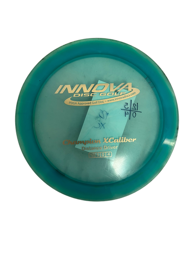 Used Innova CHAMPION XCALIBER Disc Golf Driver Teal 177g 11692-S000136298