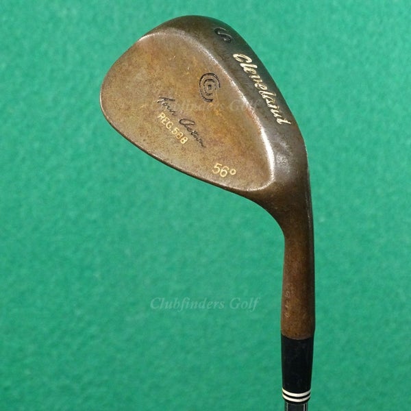 Cleveland Tour Action REG 588 RTG 56 Wedge Dynamic Gold Steel Stiff
