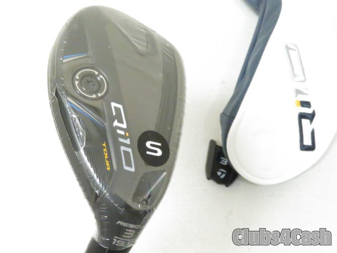 Taylormade Qi10 Tour Rescue 19.5° 3H Tensei AV limited Blue 75 Stiff +Cover  NEW