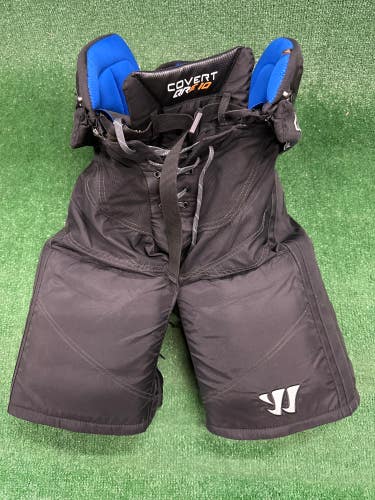 Black Senior Small Warrior Covert QRE10 Hockey Pants (Used)