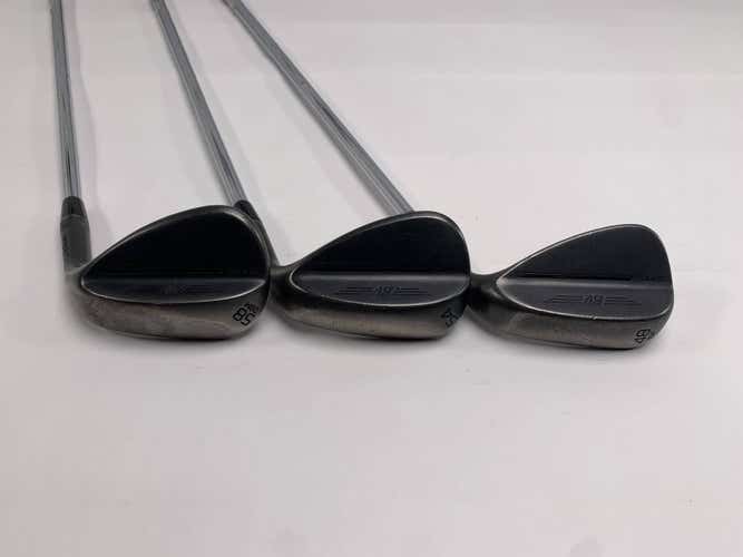 Titleist Vokey SM9 Jet Black Wedge Set 48* | 10 54* | 12 58* 8 Wedge Mens RH