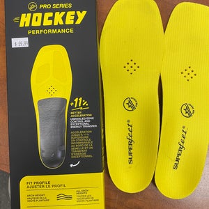 Superfeet Performance Hockey Skate Insole Size 8