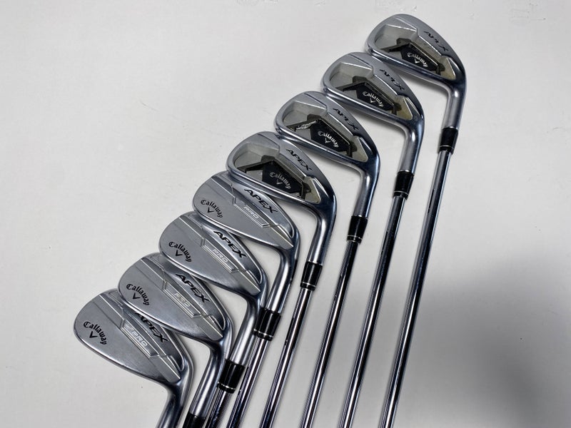 Callaway Apex / Apex Pro 2021 Combo Iron Set 4-PW+AW Elevate ETS VSS Stiff RH