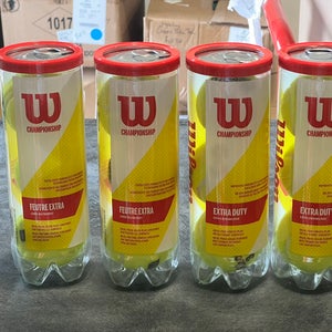 Wilson Tennis Balls 12 Pack (1 Dozen) (New)
