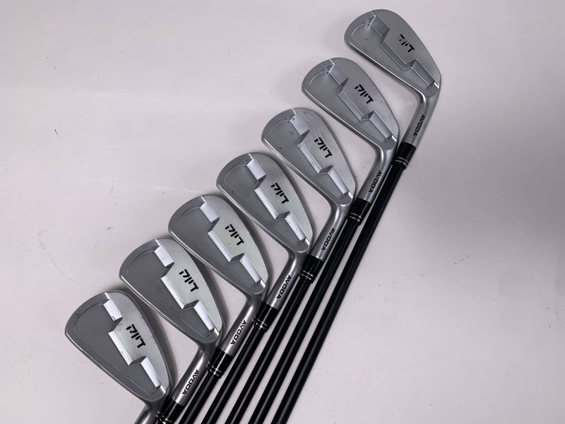 Avoda Origin Chrome Iron Set 4-PW KBS PGI 70 70g Regular Plus Graphite Mens RH