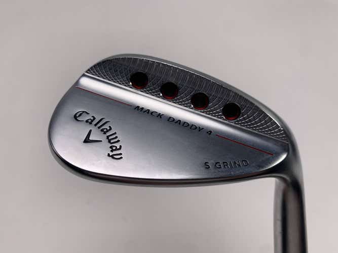 Callaway Mack Daddy 4 Chrome Gap Wedge GW 50* 10 S-Grind TT DG S200 Mens RH NEW