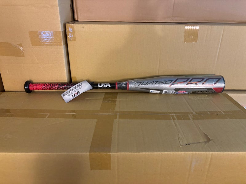 New 2021 Rawlings Quatro Pro USA Baseball Bat - 28 Inch/16 oz.