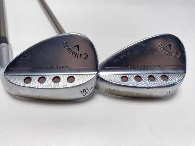 Callaway Mack Daddy 4 Chrome Wedge Set 54* 10 | 58* 8 UST Mamiya Recoil 460 RH