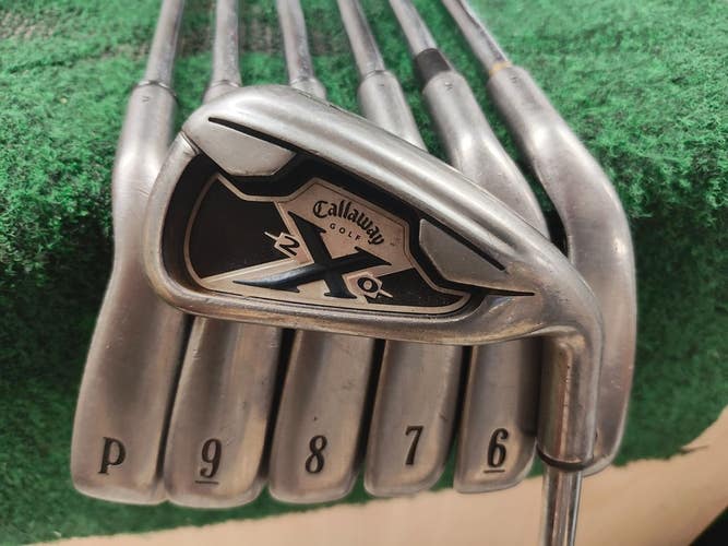 Callaway X-20 Golf Iron Set 4-PW Steel Shaft Uniflex