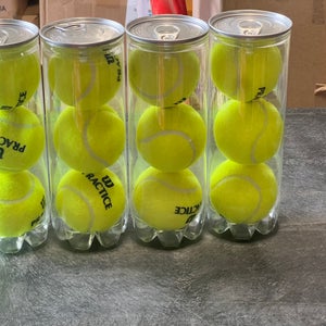 Wilson Tennis Balls 12 Pack (1 Dozen) (New)