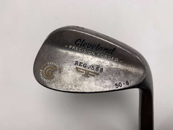 Cleveland 588 Raw Tour Grind 2012 Gap Wedge  50* 8 True Temper DG Stiff Mens RH