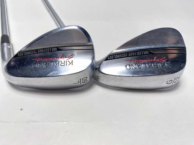 Kirkland Signature Wedge Set 52* 60* Wedge Steel Mens RH