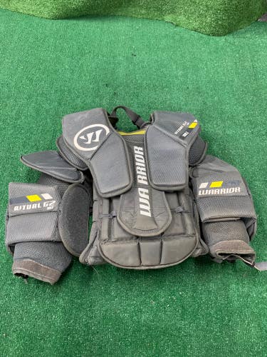 Intermediate Small / Medium Warrior Ritual G2 Goalie Chest Protector (Used)