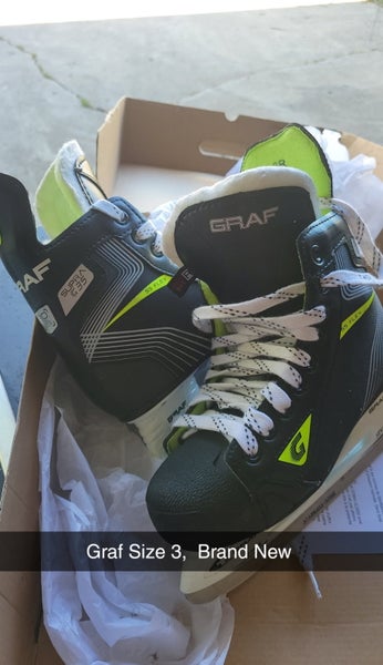 Graf G35 Hockey Skates Size 3 (New)