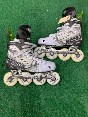Senior Mission Inhaler WM02 Inline Skates Wide Width Size 7 (Used)