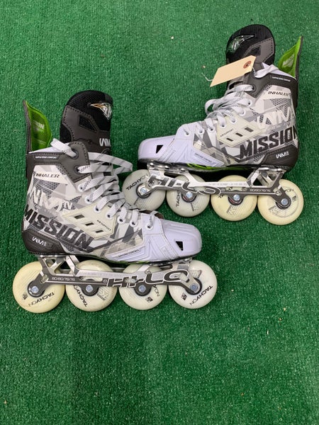Senior Mission Inhaler WM02 Inline Skates Wide Width Size 7 (Used)