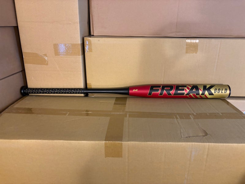 Used 2023 Miken Freak Gold USSSA Slowpitch Softball Bat - 27oz.