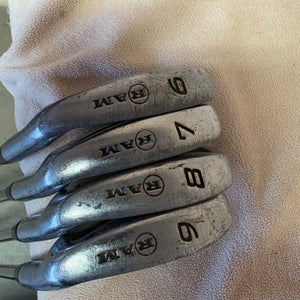 RAM ZX Right Handed Iron Set Uniflex 4 Pieces Steel Shaft (Used)