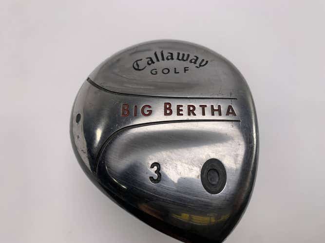 Callaway Big Bertha 2004 3 Fairway Wood 15* RCH 75w Regular Graphite Mens RH