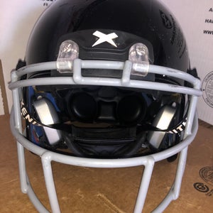 USED XENITH X2E+ ADULT FOOTBALL HELMET - LARGE  - HIGH GLOSS BLACK