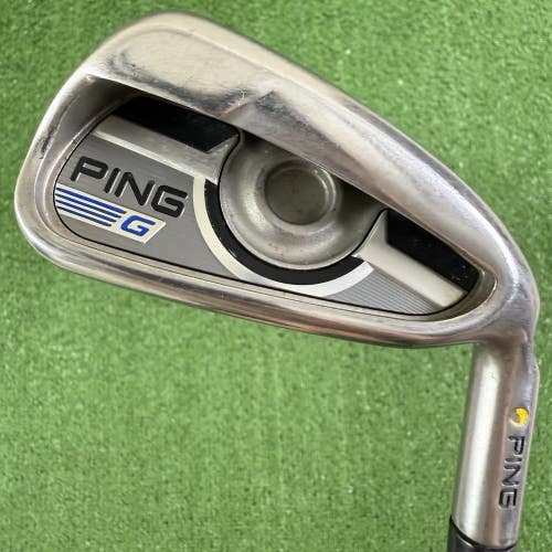PING G Series Yellow Dot 7 Iron CFS Distance Regular Flex +1/2 Long