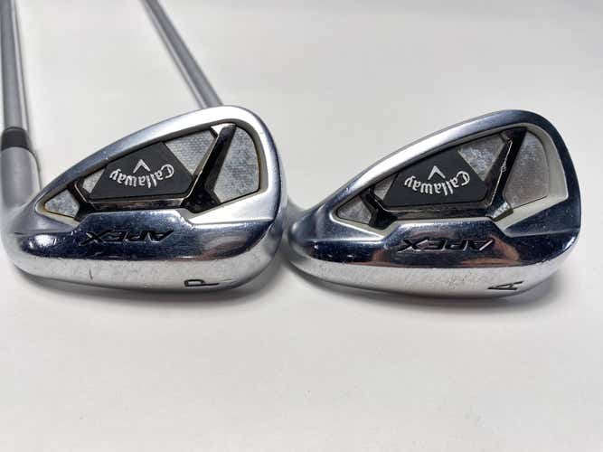 Callaway Apex 21 Wedge Set  PW GW True Temper Elevate 95g Stiff Steel Mens RH