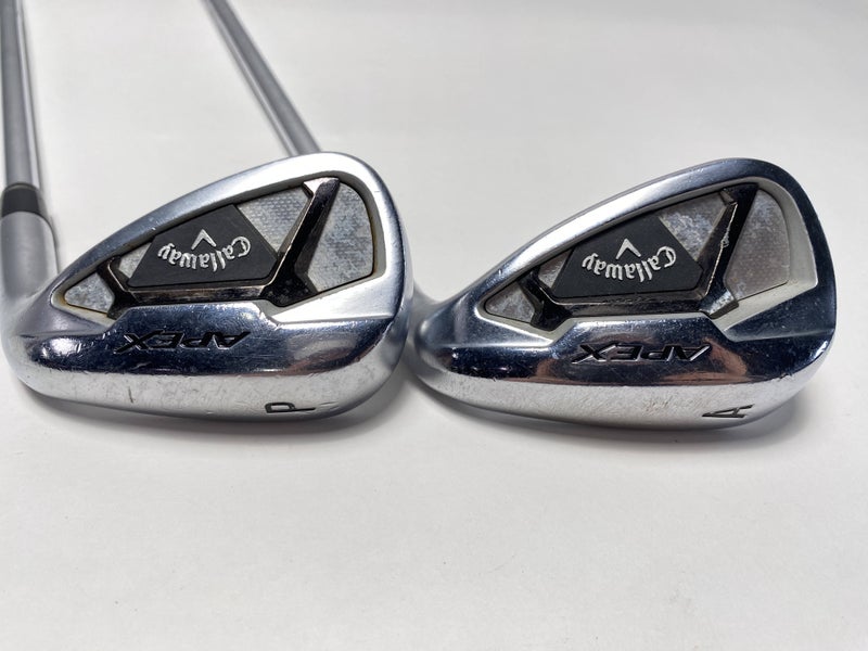 Callaway Apex 21 Wedge Set  PW GW True Temper Elevate 95g Stiff Steel Mens RH