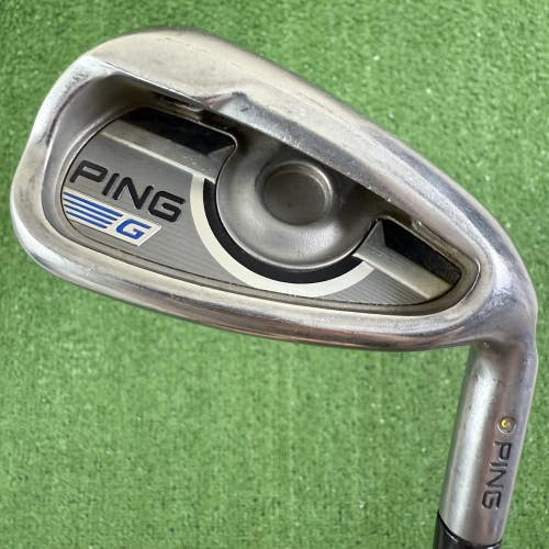 PING G Series Yellow Dot Pitching Wedge PW CFS Distance Regular Flex +1/2 Long