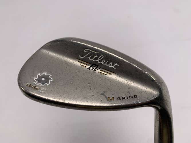 Titleist Vokey SM5 Tour Chrome Lob Wedge LW 60* 8 Bounce F-Grind Wedge Mens RH