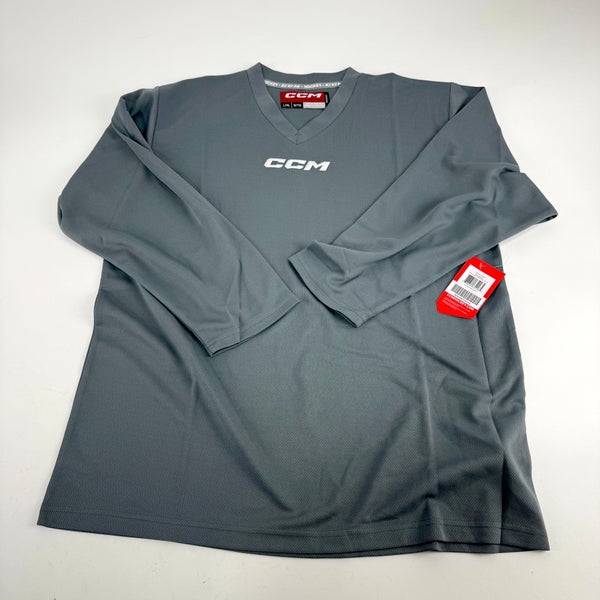New Grey CCM Practice Jersey | Junior Large/XL