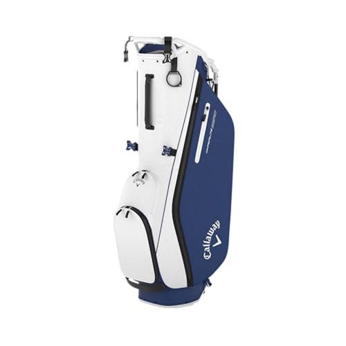 NEW 2024 Callaway Hyper Lite Zero White/Coba Blue Stand Golf Bag