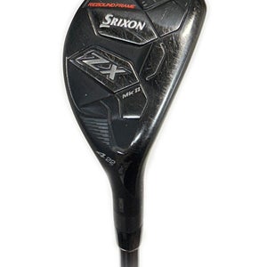Srixon ZX MKII 22* 4 Hybrid/Rescue Graphite Hzrdus Smoke RDX 80 Stiff Flex
