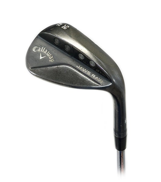 Callaway Jaws Raw Black 58*/8* Z Lob Wedge Steel Project X 6.0 Stiff Flex