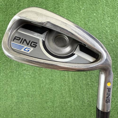 PING G Series Yellow Dot 9 Iron CFS Distance Regular Flex +1/2 Long