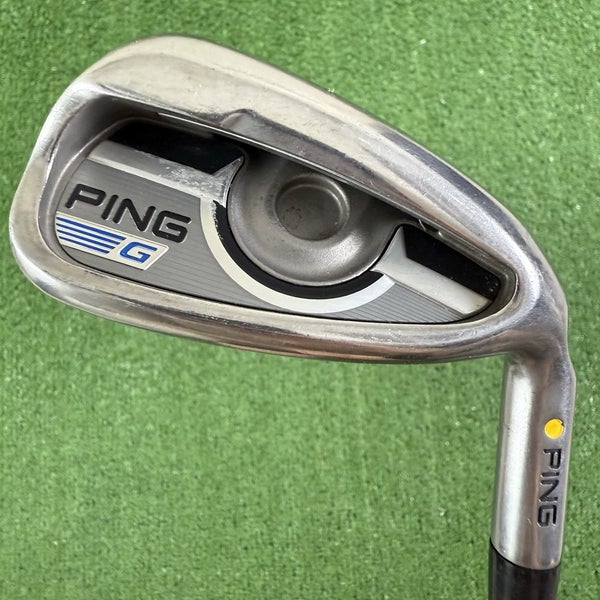 PING G Series Yellow Dot 9 Iron CFS Distance Regular Flex +1/2 Long