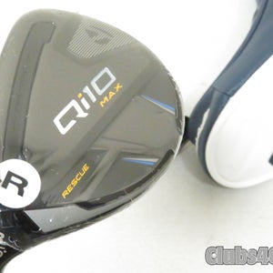 Taylormade Qi10 Max Rescue 20 3H Speeder NX 50 Regular +Cover LEFT LH  NEW