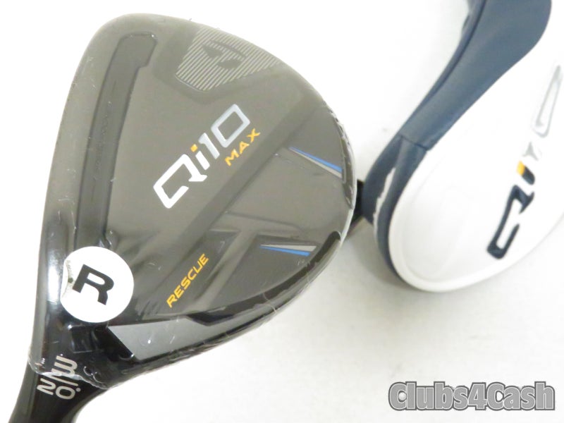 Taylormade Qi10 Max Rescue 20 3H Speeder NX 50 Regular +Cover LEFT LH  NEW
