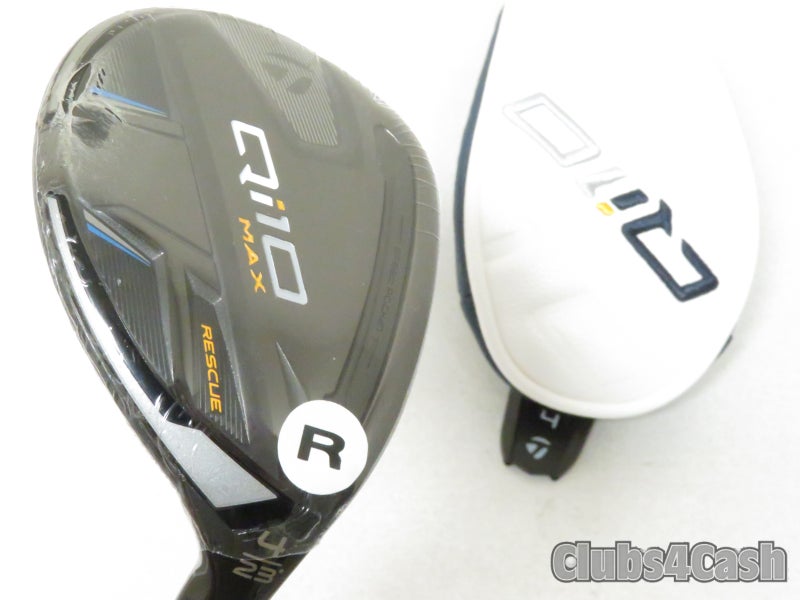 Taylormade Qi10 Max Rescue 23 4H Fujikura Speeder NX 50 Regular +Cover  NEW