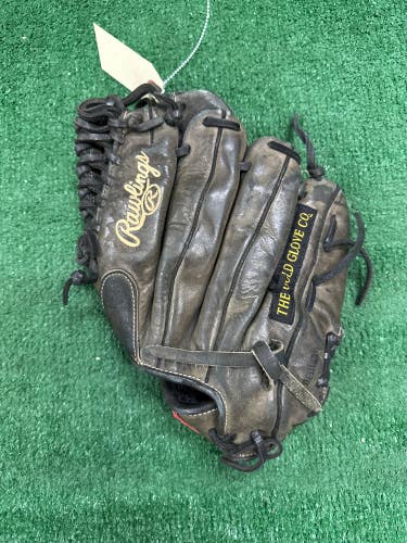 Black Rawlings Gold Glove Elite LH Baseball Glove 12" (Used)
