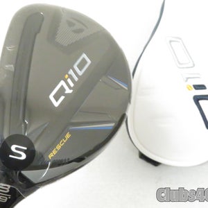 Taylormade Qi10 Rescue 19 3H Fujikura Ventus TR 7 Stiff +Cover  LEFT LH  NEW