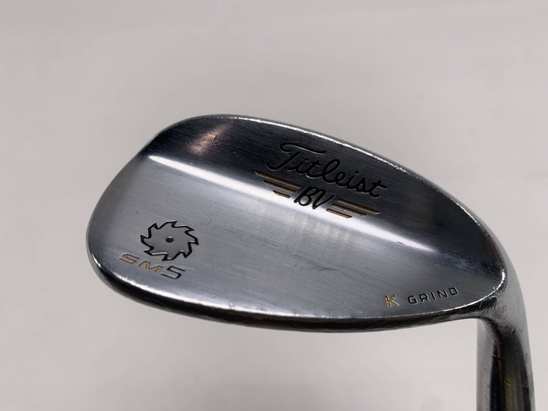 Titleist Vokey SM5 Tour Chrome Lob Wedge LW 58* 11 K-Grind Wedge Steel Mens RH
