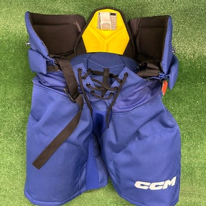 Blue Senior XL CCM HPTK Hockey Pants (New)