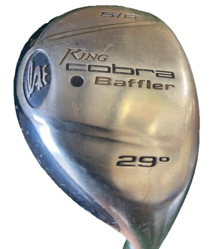 King Cobra Baffler 5/R Hybrid 29* RH 50g Aldila HL Ladies Graphite 38" New Grip
