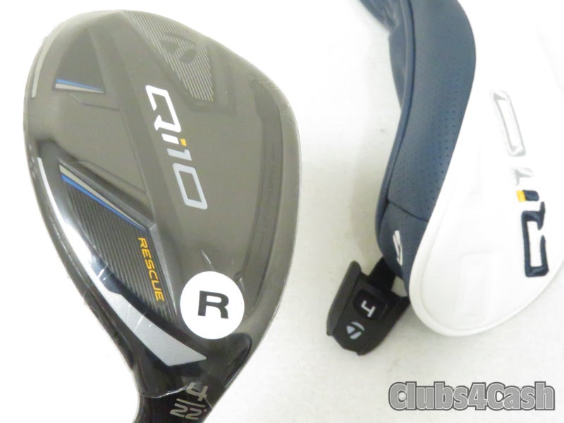 Taylormade Qi10 Rescue 22° 4H Fujikura Ventus TR 6 Regular Flex +Cover  NEW